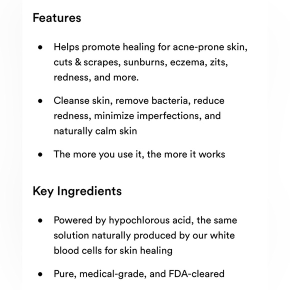 NIB Magic Molecule Antimicrobial Skin Spray 8oz & Hydrogel Spray 3.4oz Duo - Picture 7 of 8